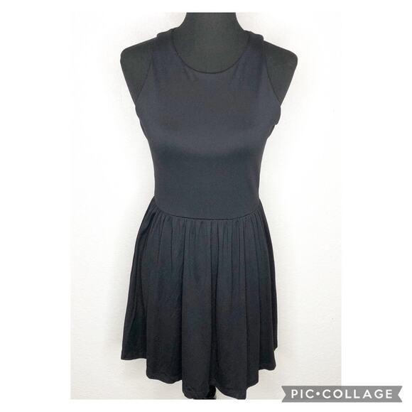 Susana Monaco black sleeveless knit dress size Medium - Picture 1 of 12